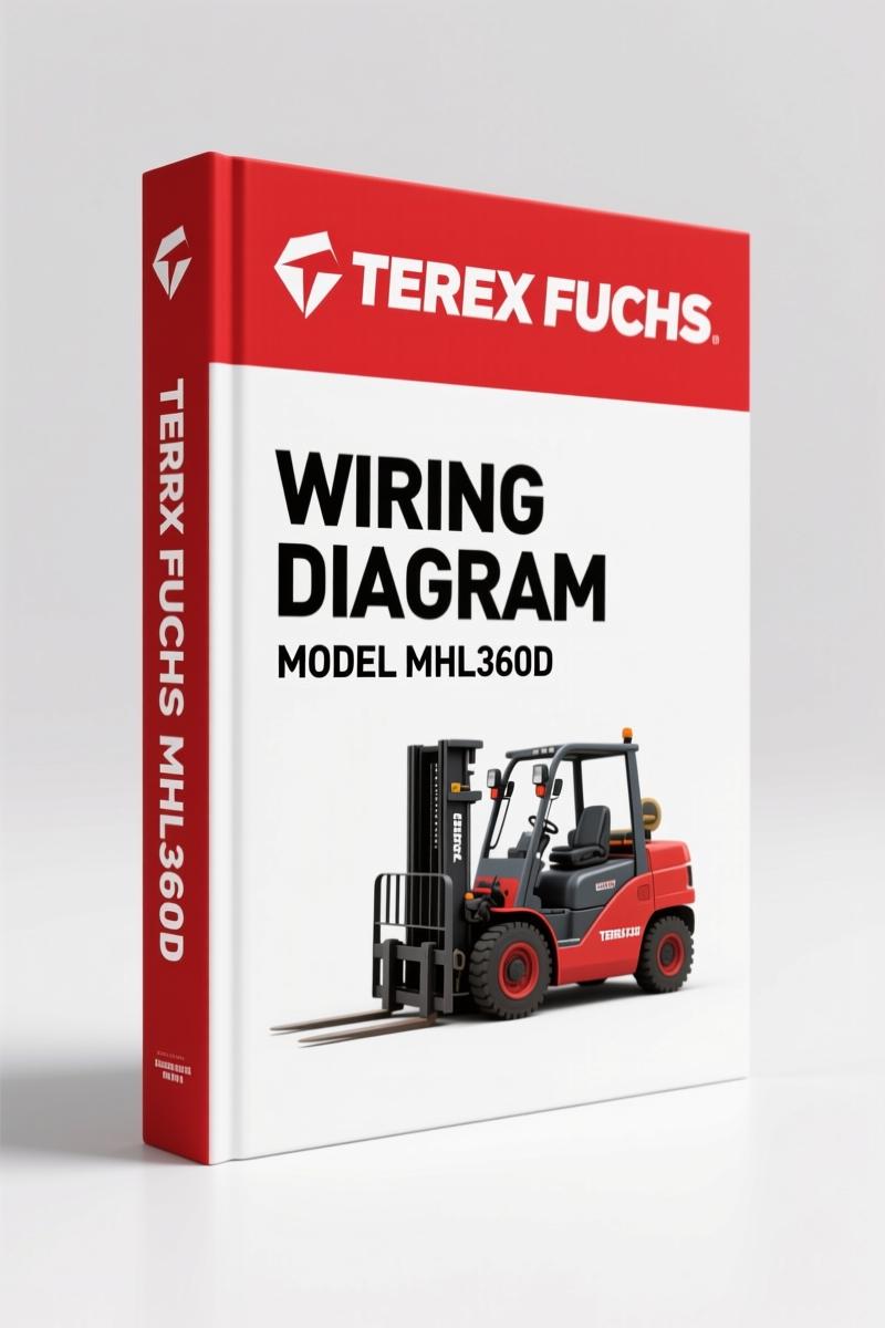Terex Fuchs MHL360D Wiring Diagram – 127-Page OEM Electrical Schematic