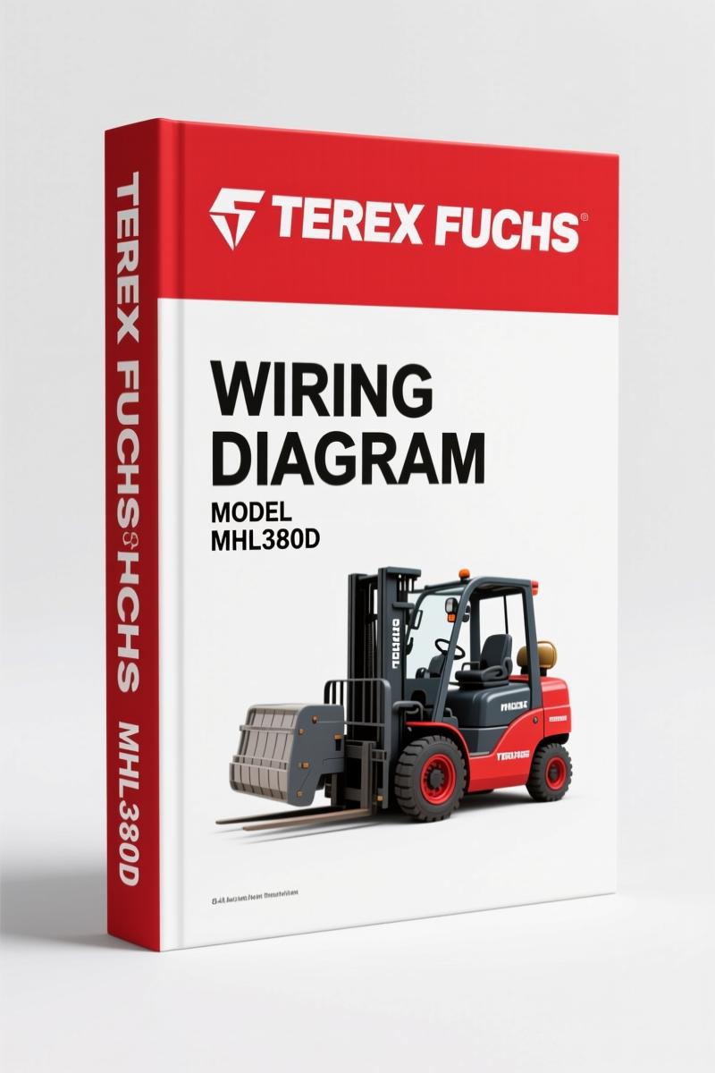 Terex Fuchs MHL380D Wiring Diagram – 144-Page OEM Electrical Schematic
