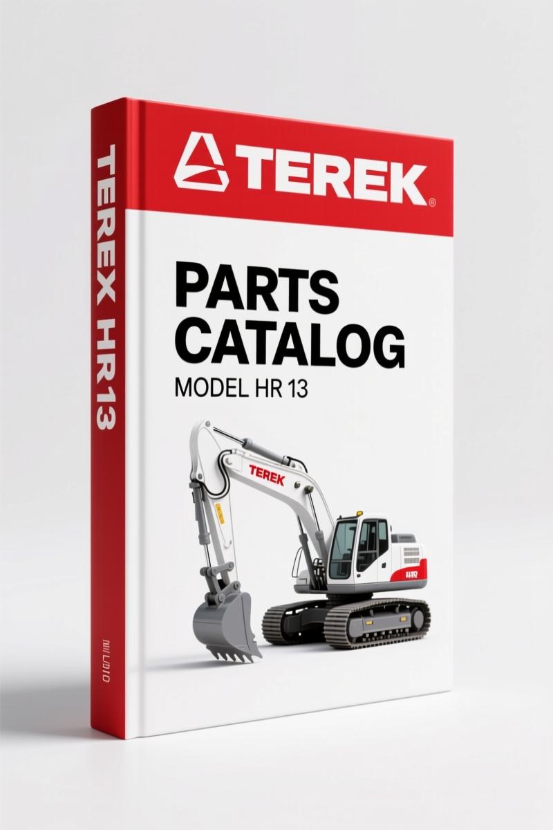 Terex HR 13 2006 Parts Catalog – 210 Pages OEM Parts Breakdown