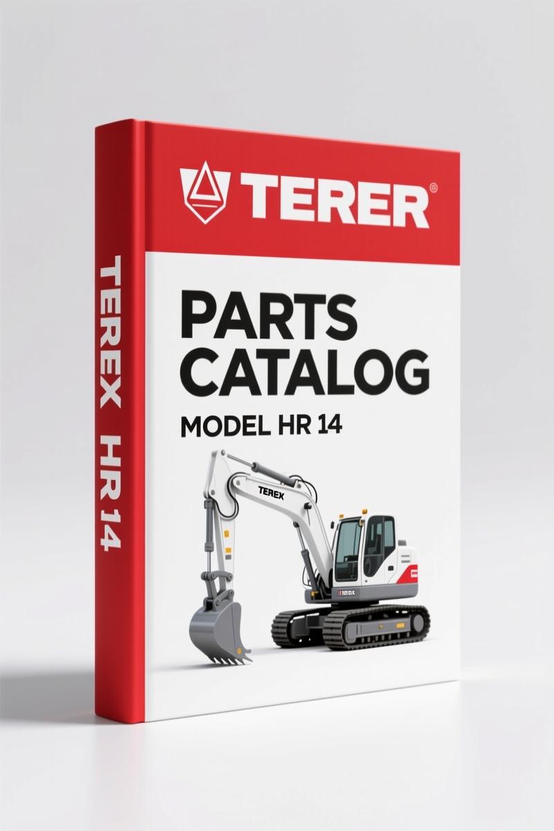 Terex HR 14 2006 Parts Catalog – OEM Parts Breakdown for Crawler Excavator