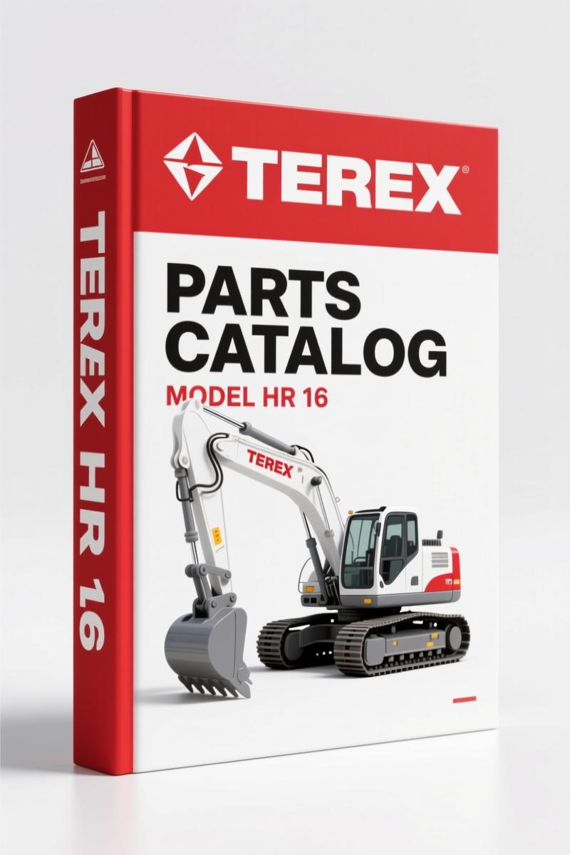 Terex HR 16 2006 Parts Catalog – 270 Pages OEM Parts Breakdown