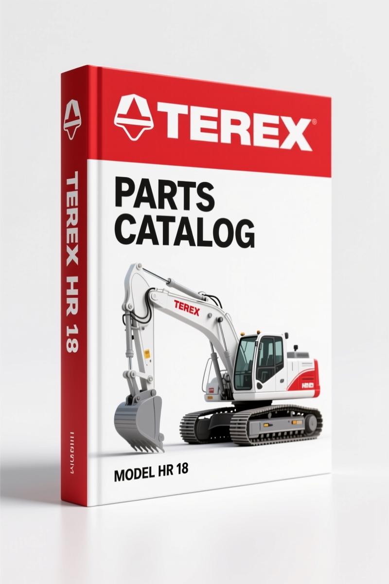 Terex HR 18 1999 Parts Catalog – 172 Pages OEM Parts Breakdown