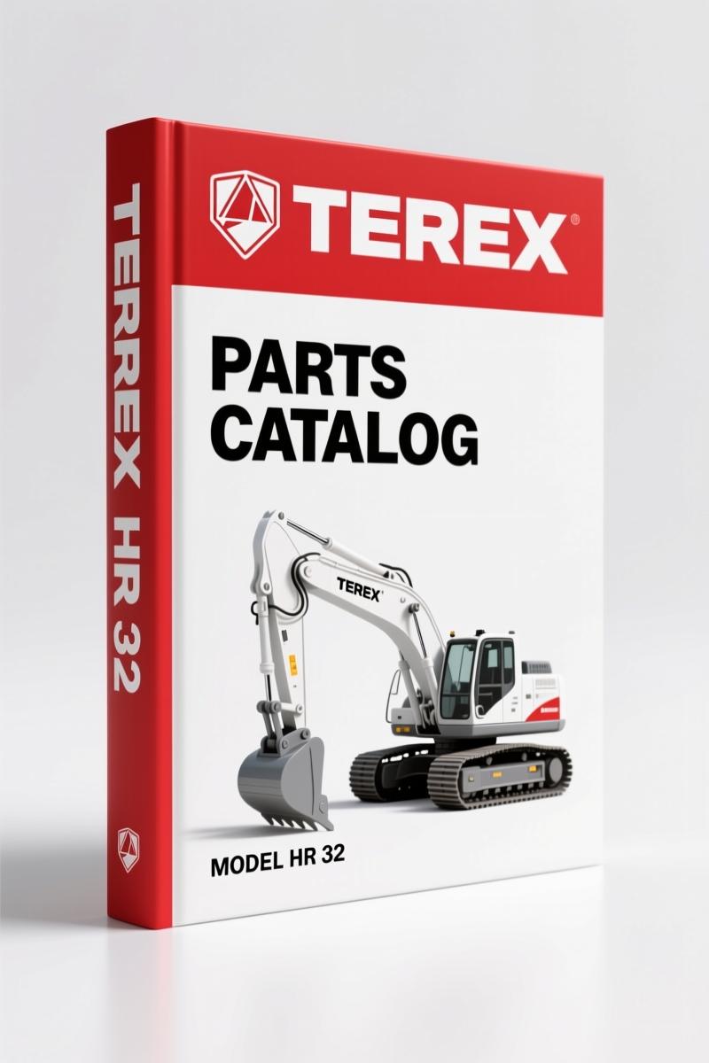 Terex HR 32 2007 Parts Catalog – 568-Page OEM Exploded Views