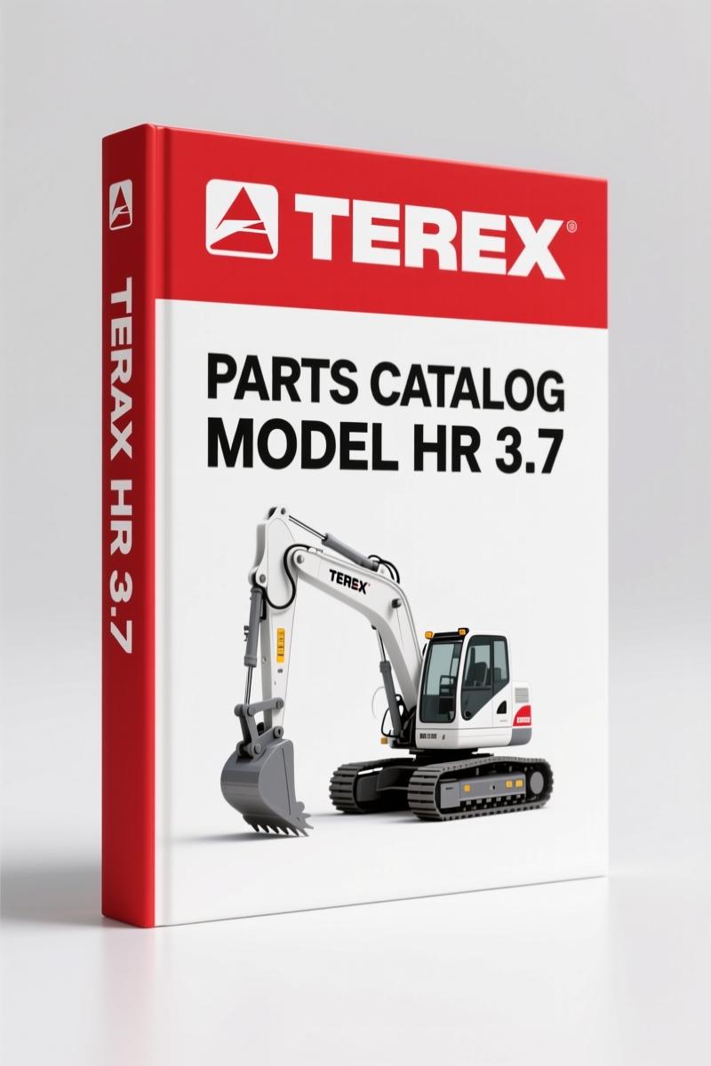 Terex HR 3.7 2006 Parts Catalog – OEM Exploded Views