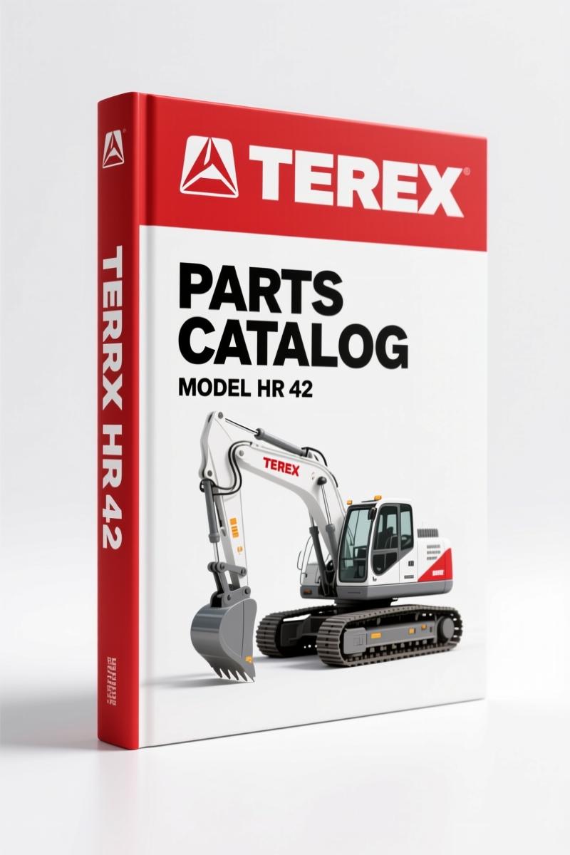 Terex HR 42 2007 Parts Catalog – 506 Pages OEM Parts Breakdown