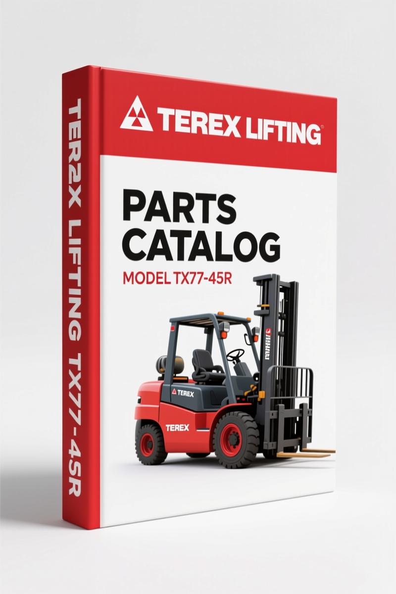 Terex Lifting TX77-45R 2002 Parts Catalog – OEM Part Numbers & Assembly Diagrams