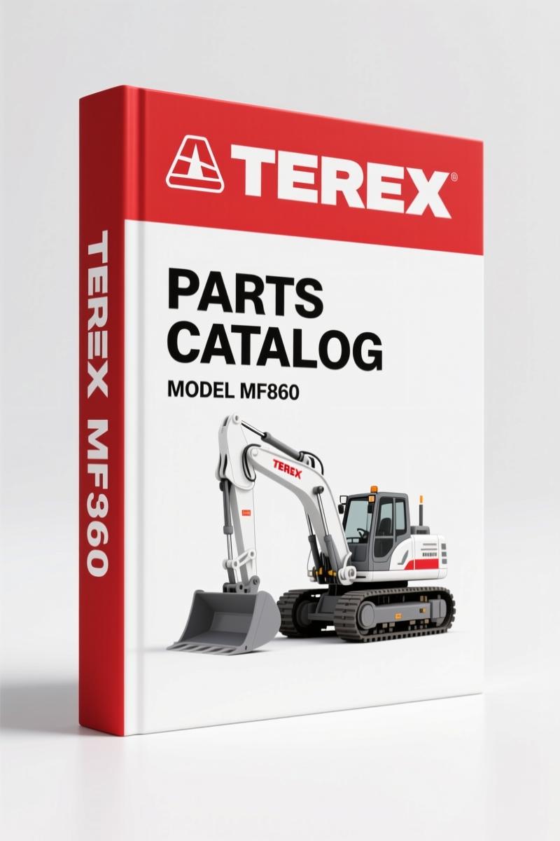 Terex Mf860 Parts Catalog – 26 Pages of OEM Factory Part Numbers
