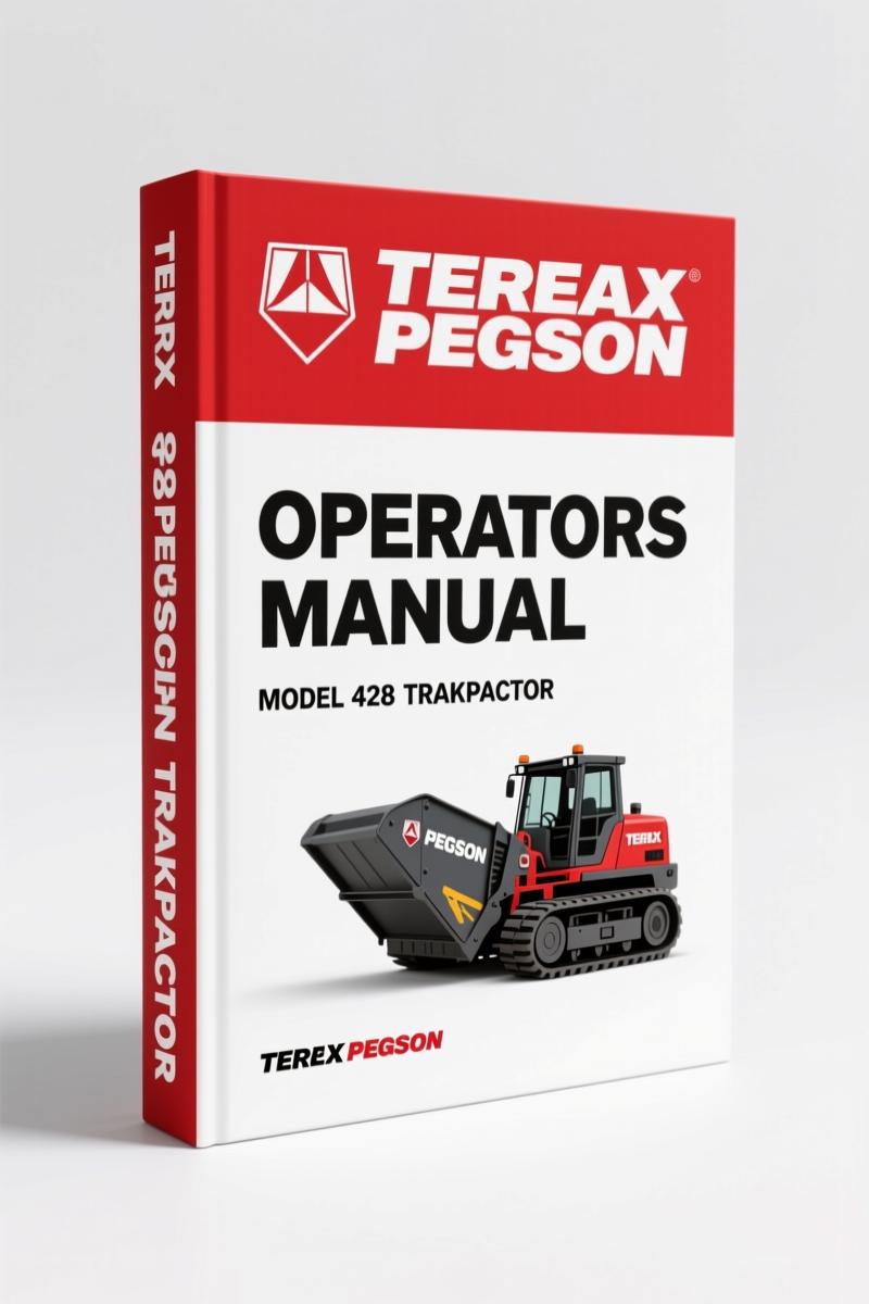 Terex Pegson 428 Trakpactor Operators Manual – 306 Pages