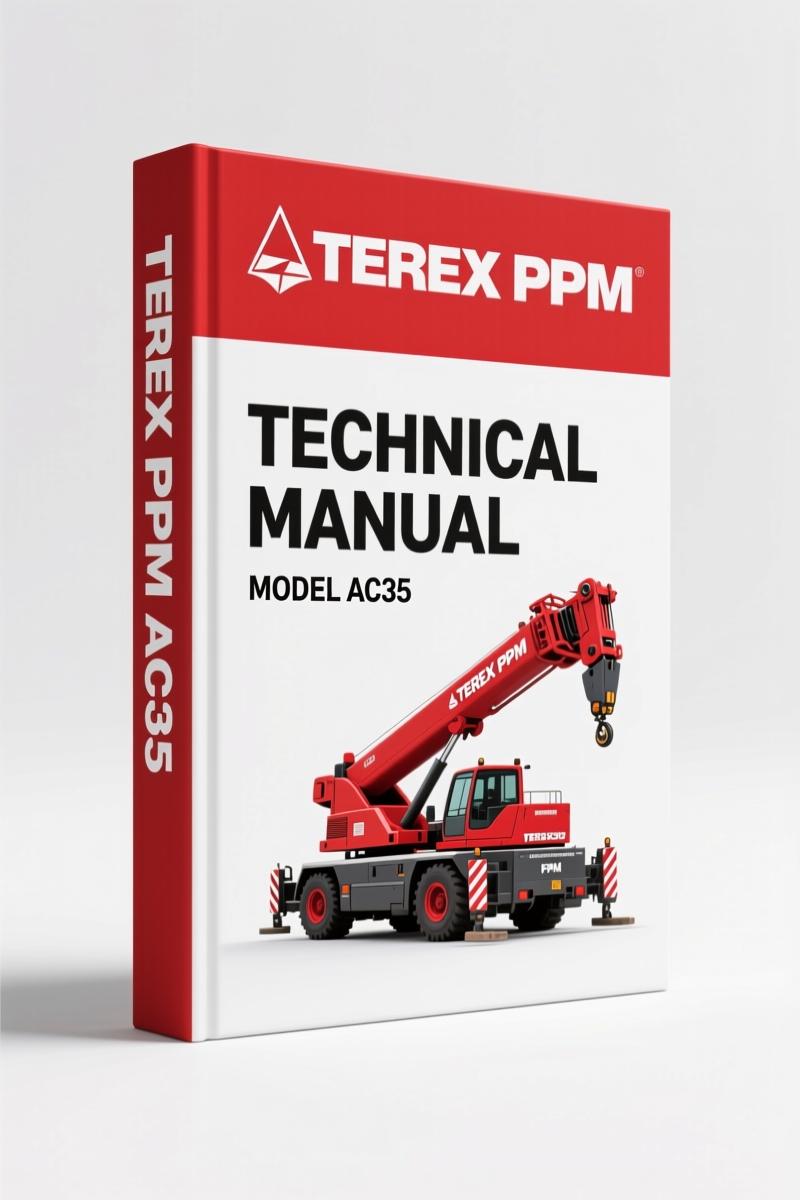 Terex PPM AC35 Technical Manual – 144 Pages of Factory Specs
