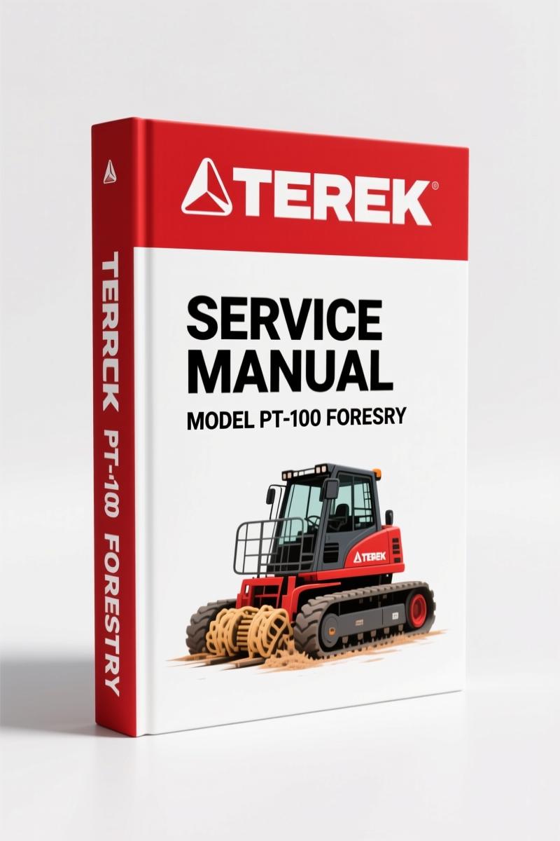 Terex PT-100 FORESTRY 2009 Service Manual – OEM Factory Specs