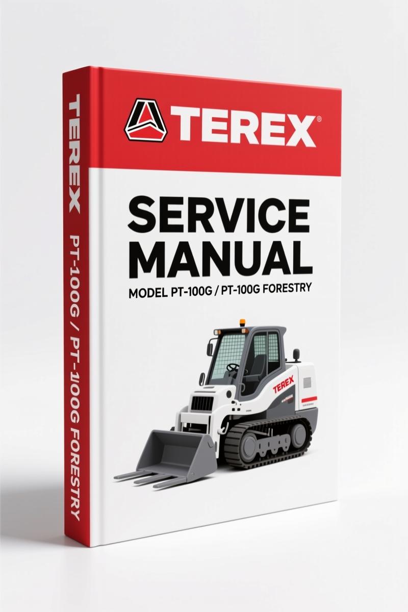 Terex PT-100G, PT-100G Forestry 2010 Service Manual – OEM Factory Specs