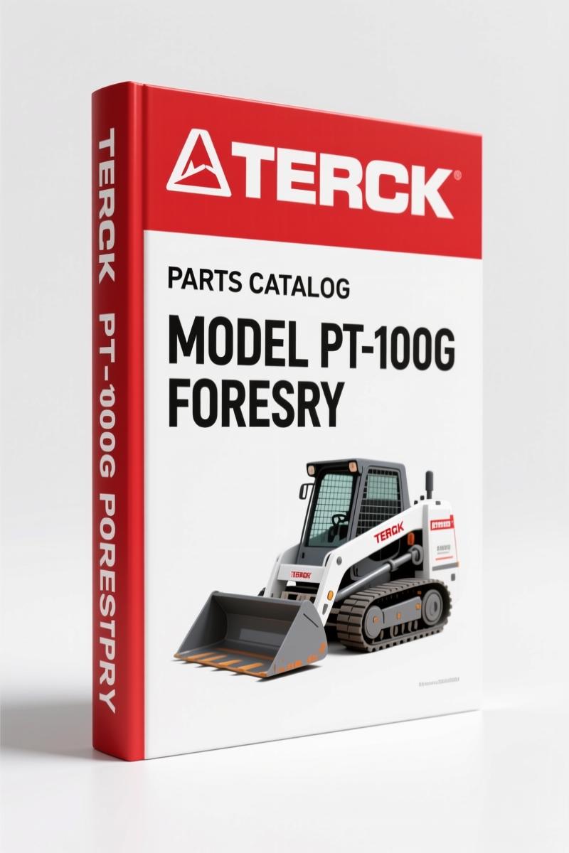 Terex PT-100G Forestry 2011 Parts Catalog – 39 Pages OEM Parts Identification