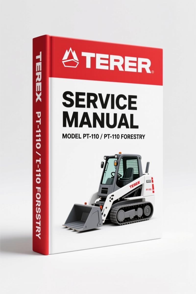 Terex PT-110 Forestry, PT-110 2014 Service Manual – OEM Specs