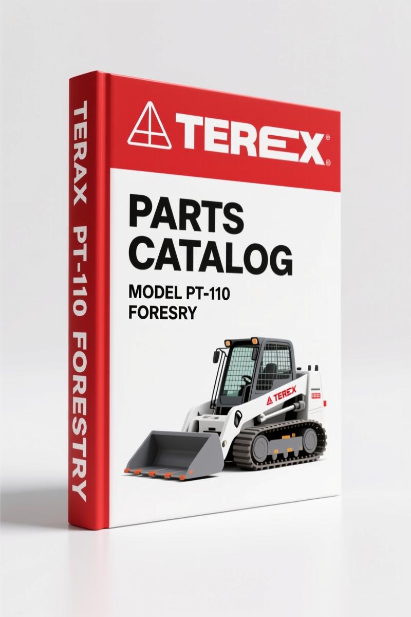 Terex PT-110 Forestry 2012 Parts Catalog – Factory Part Identification