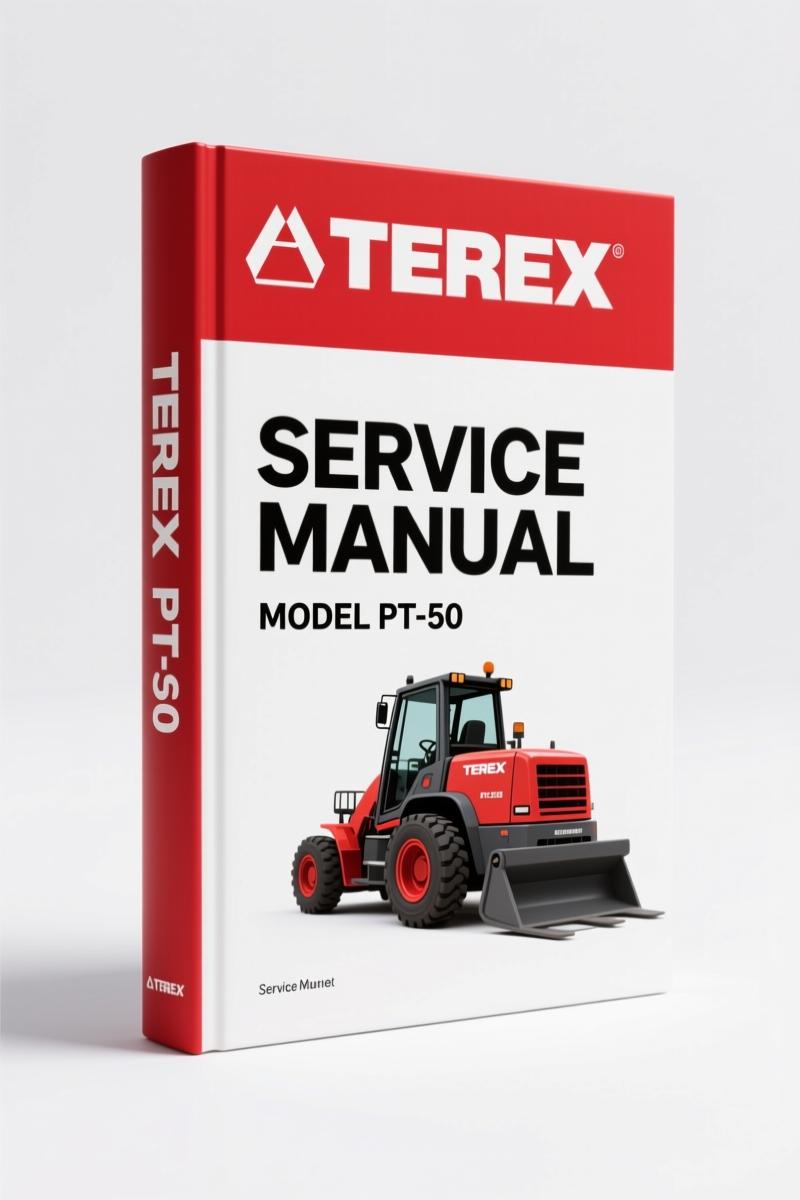 Terex PT-50, PT-60 2009 Service Manual – Factory-Certified Documentation