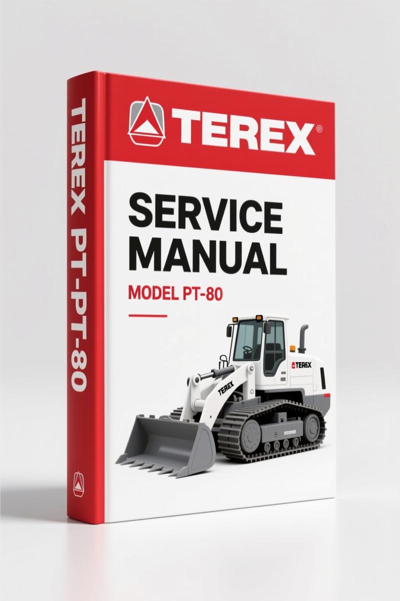 Terex PT-80 2008 Service Manual – Factory Specs & Diagnostics