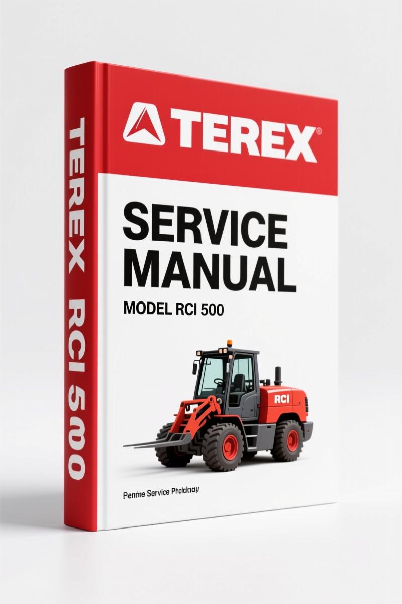 Terex RCI 500 Service Manual – OEM Factory Specs & Troubleshooting