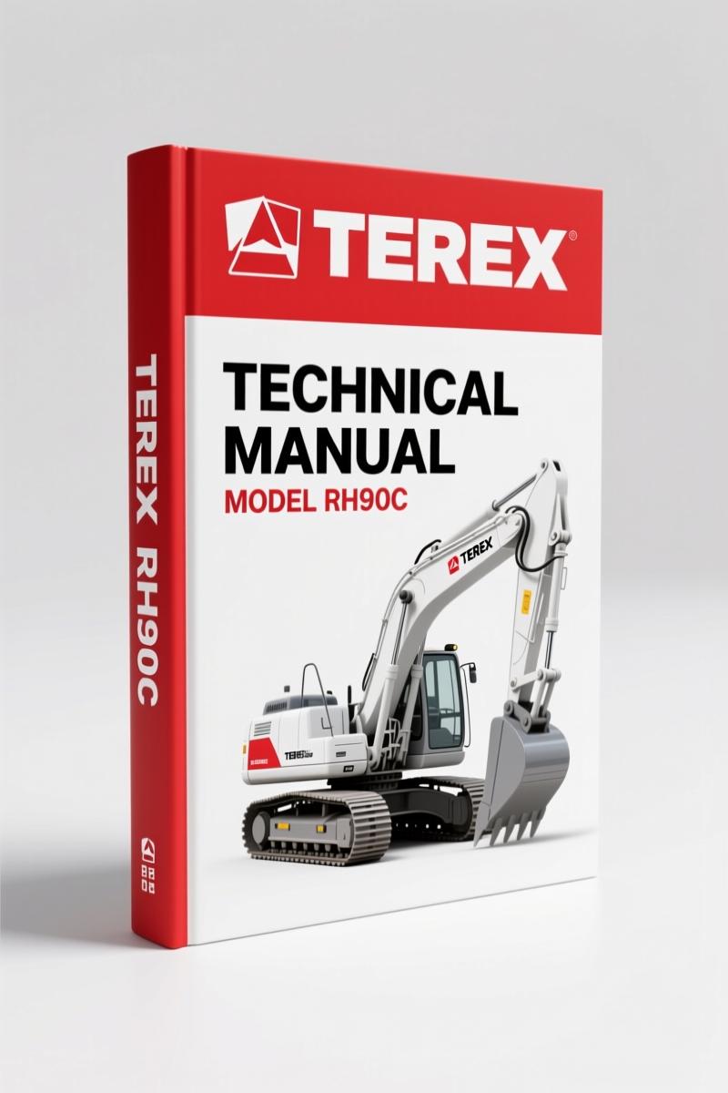 Terex RH90C 2007 Technical Manual – Factory Parts & Electrical Schematics