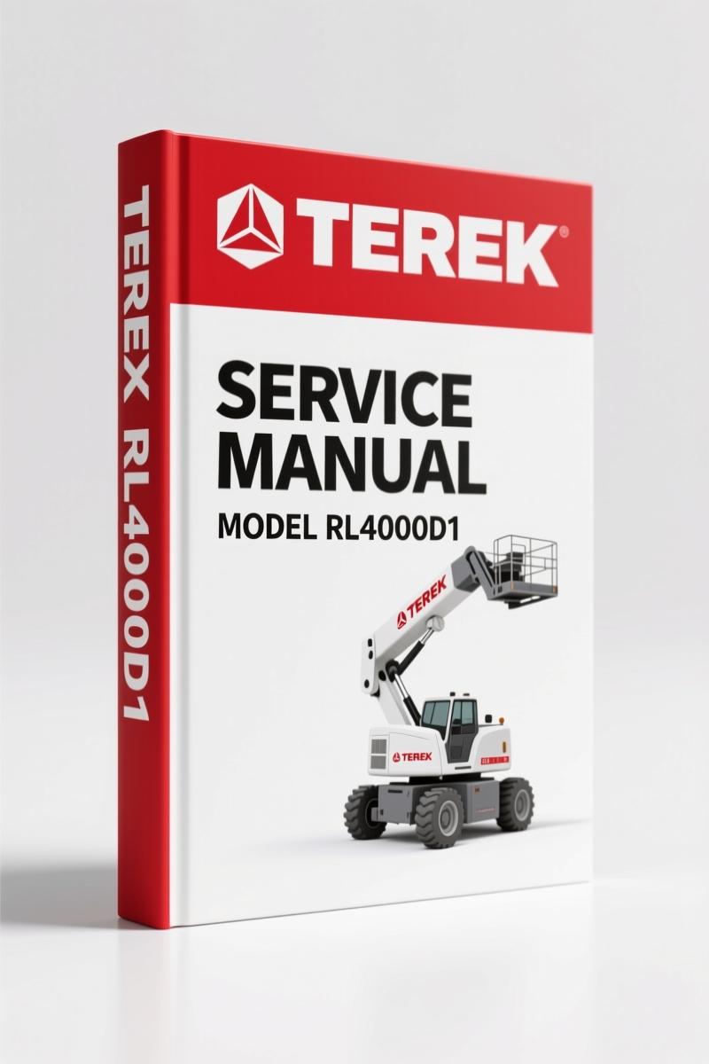 Terex RL4000D1 2006 Service Manual – OEM Factory Specs