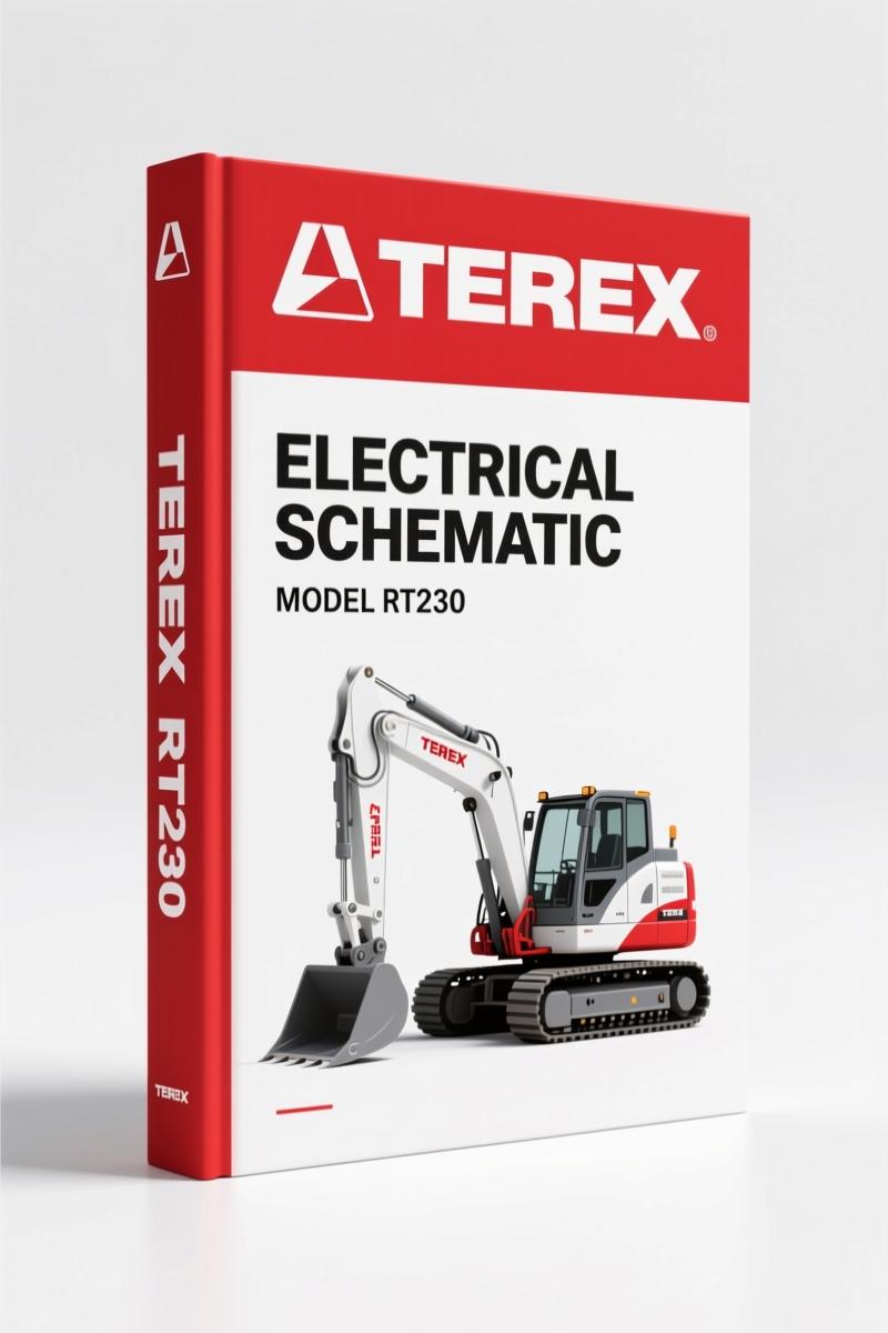 Terex RT230 Electrical Schematic – 14-Page Factory Wiring Diagram