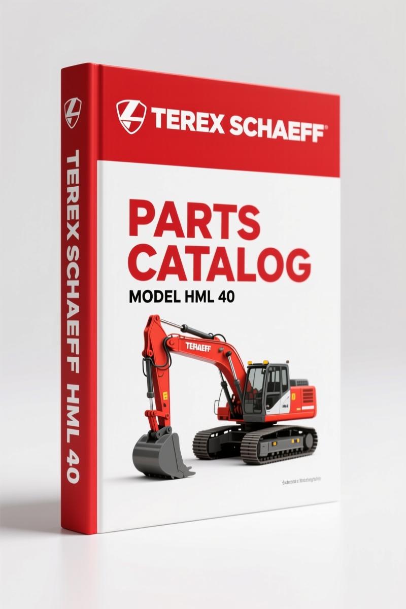 Terex Schaeff HML 40 1991 Parts Catalog – 326 Pages OEM