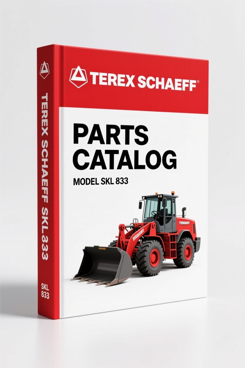 Terex Schaeff SKL 833 2003 Parts Catalog – OEM Parts Data