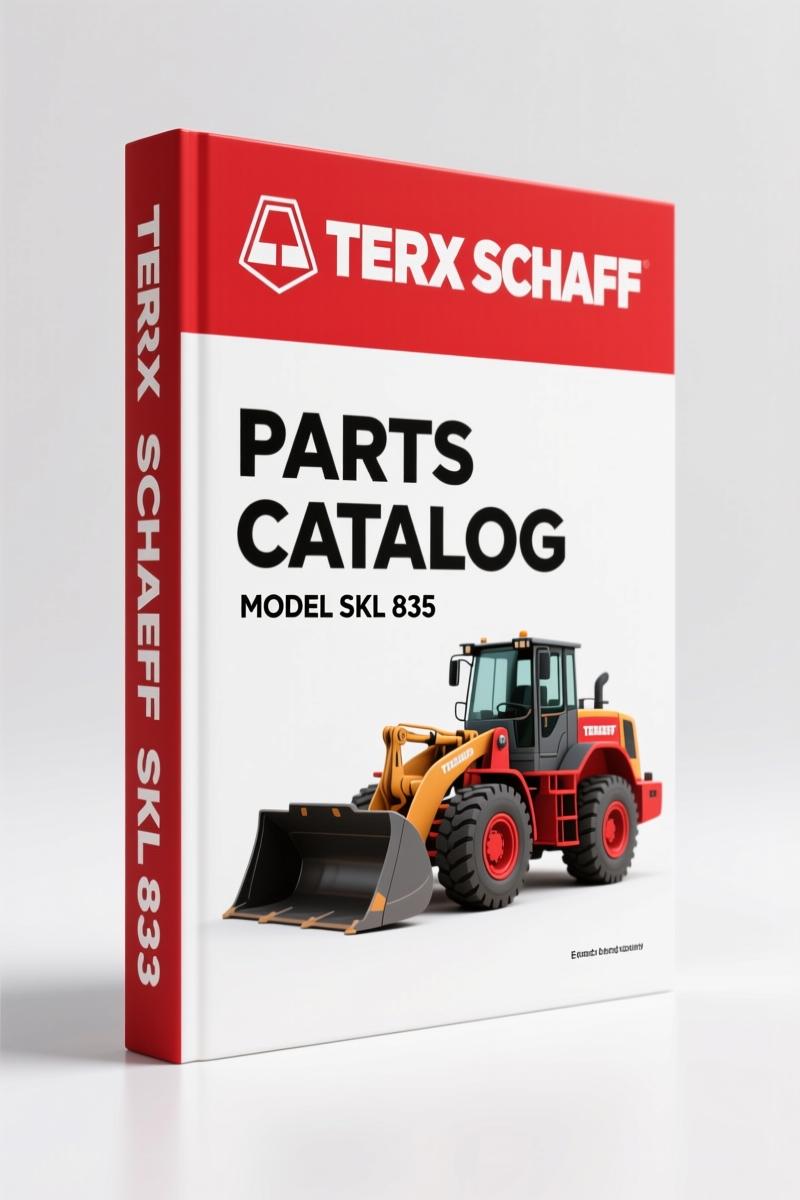 Terex Schaeff SKL 835 1995 Parts Catalog – OEM Parts Breakdown
