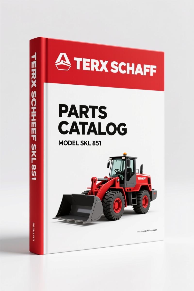 Terex Schaeff SKL 851 1991 Parts Catalog – 248 Pages OEM