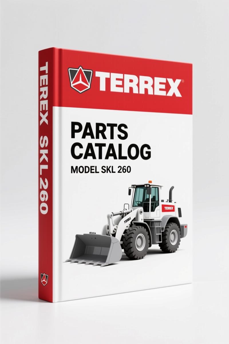 Terex SKL 260 2007 Parts Catalog – 288 Pages OEM Parts Identification