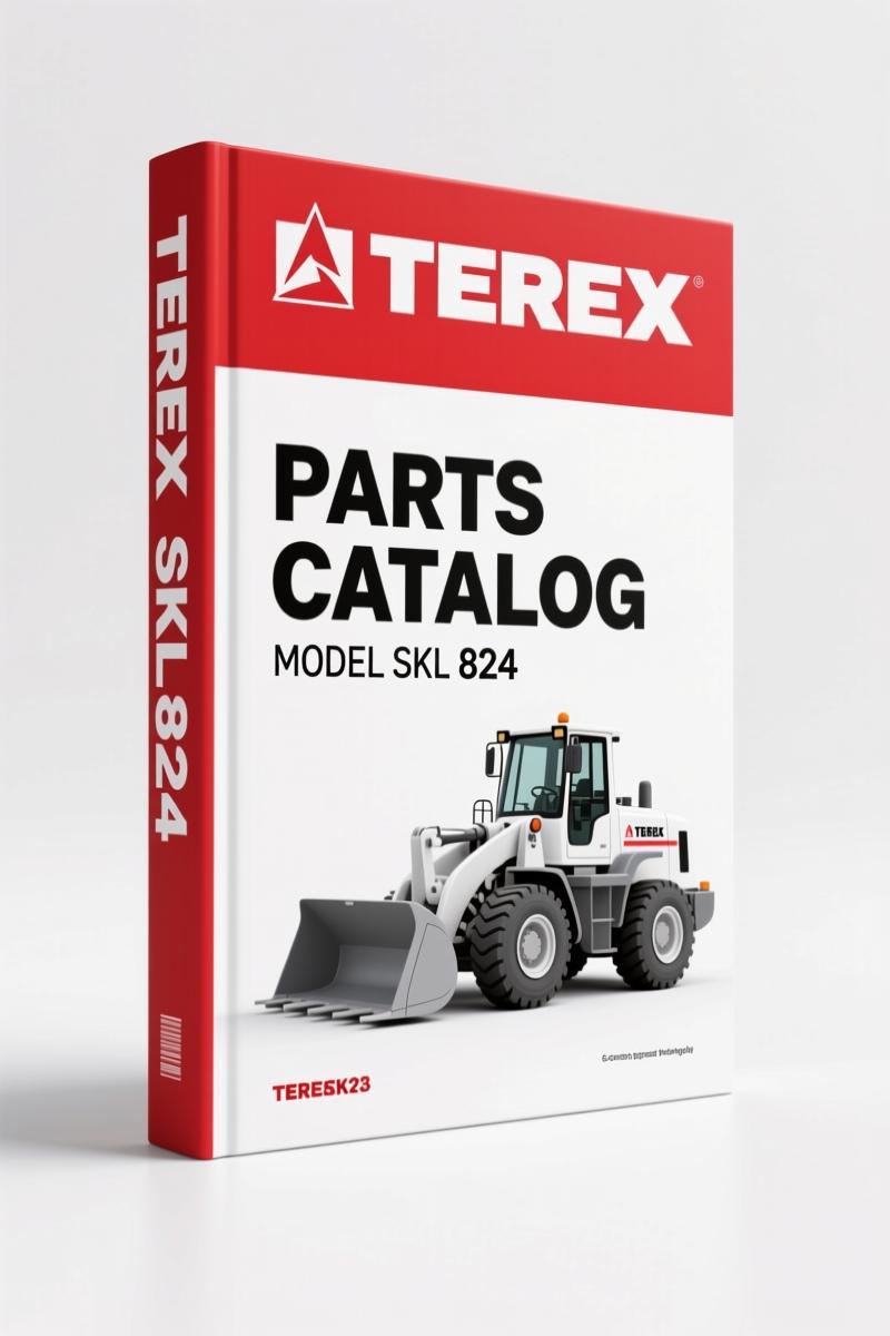 Terex SKL 824 2006 Parts Catalog – 392 Pages OEM Parts Identification