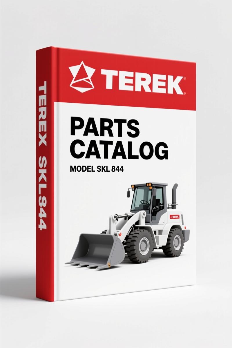 Terex SKL 844 2006 Parts Catalog – 386 Page OEM Parts Guide