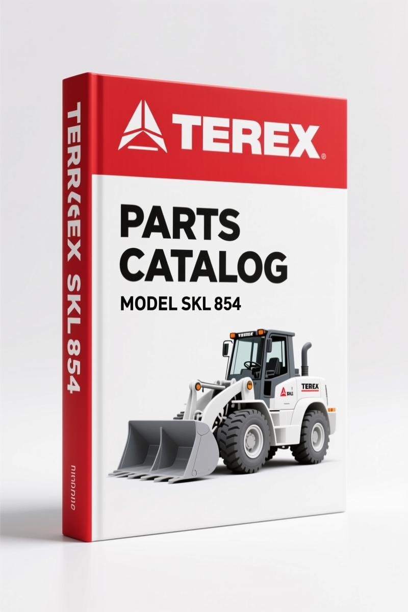 Terex SKL 854 2007 Parts Catalog – 316 Pages OEM Parts Identification