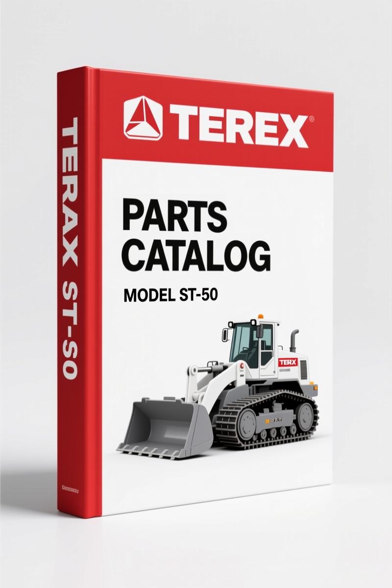 Terex ST-50 2009 Parts Catalog – 28 Pages OEM Parts Identification