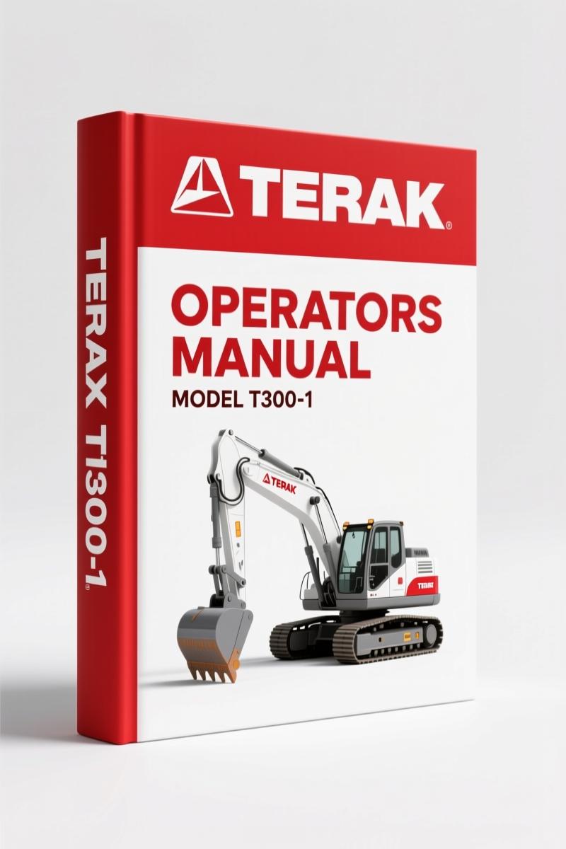 Terex T300-1 2006 Operators Manual – 321 Pages of OEM Pre-Operation & Maintenance Data