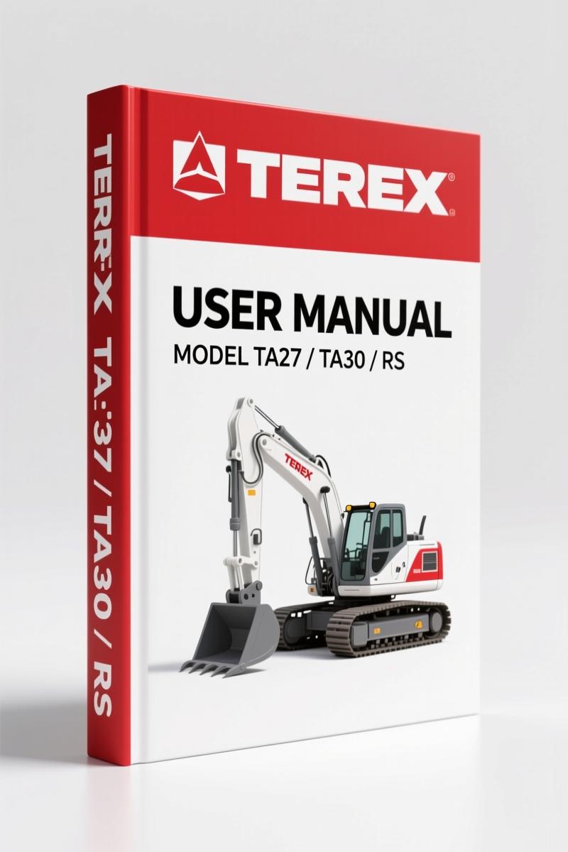 Terex TA27, TA30, RS 2010 User Manual – Operator Handbook