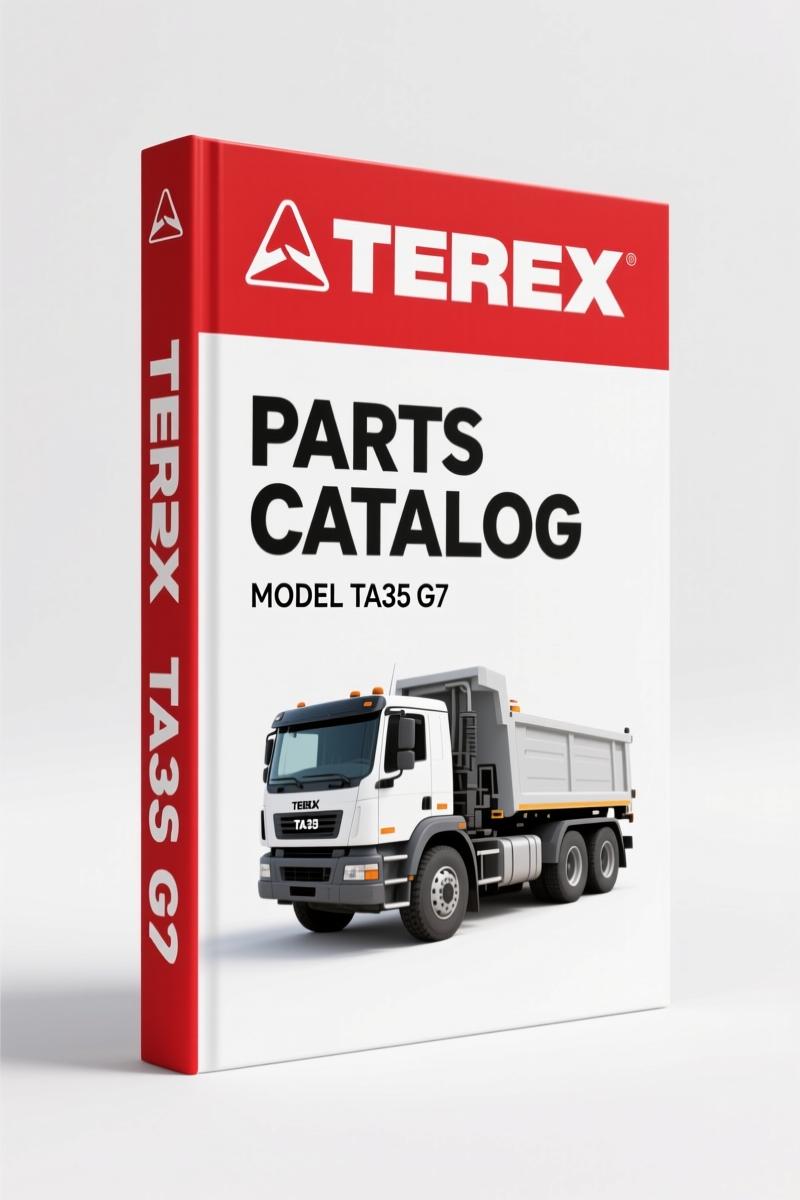 Terex TA35 G7 2007 Parts Catalog – OEM Parts Breakdown