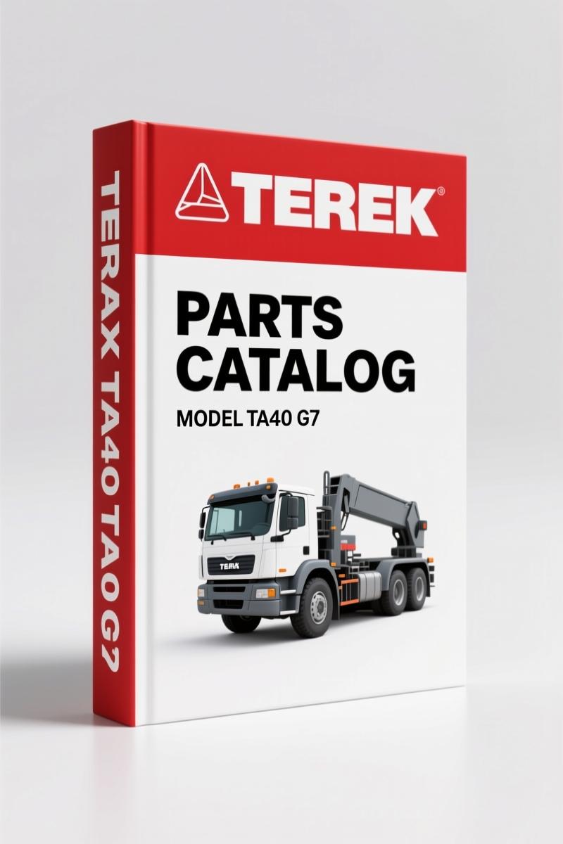 Terex TA40 G7 2006 Parts Catalog – OEM Parts Documentation