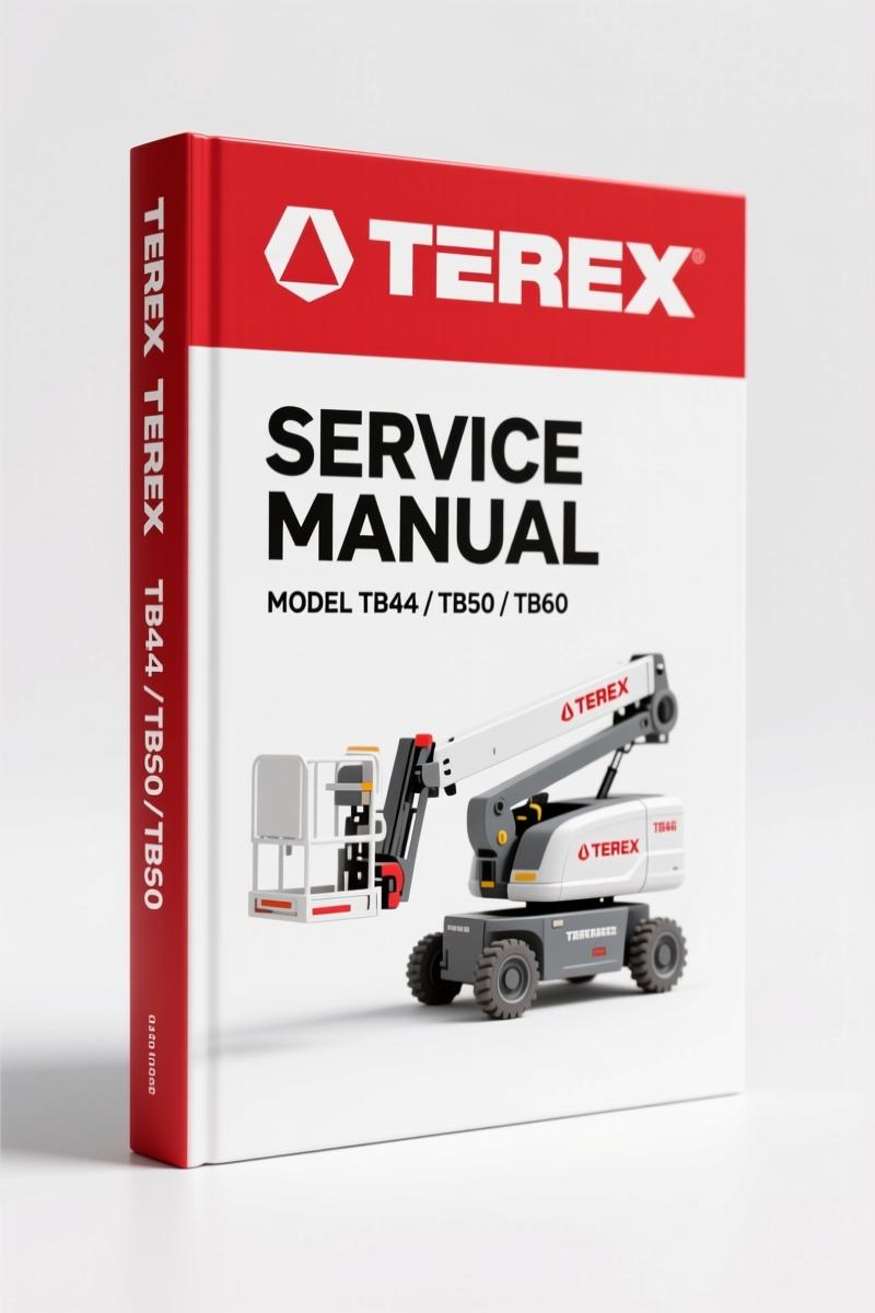 Terex TB66, TB44, TB50, TB60, TB85 Service Manual – 54 Pages