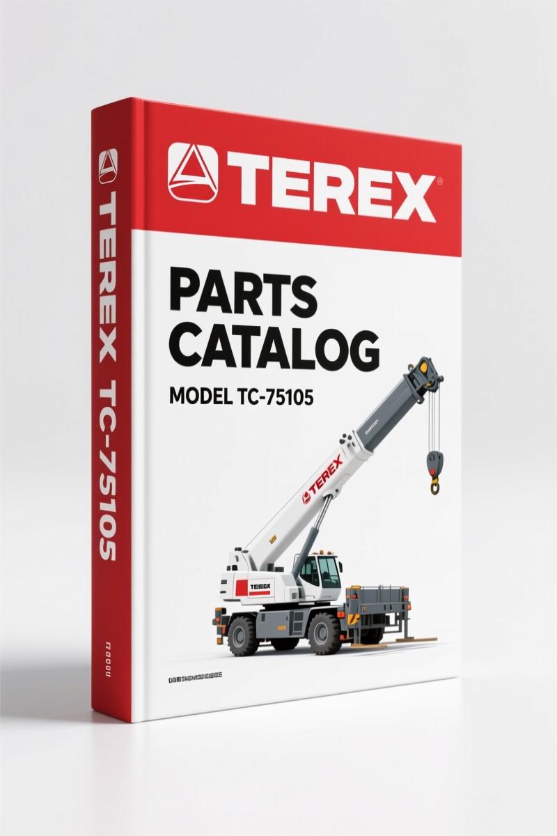 Terex TC-75105 1995 Parts Catalog – 203 Pages OEM