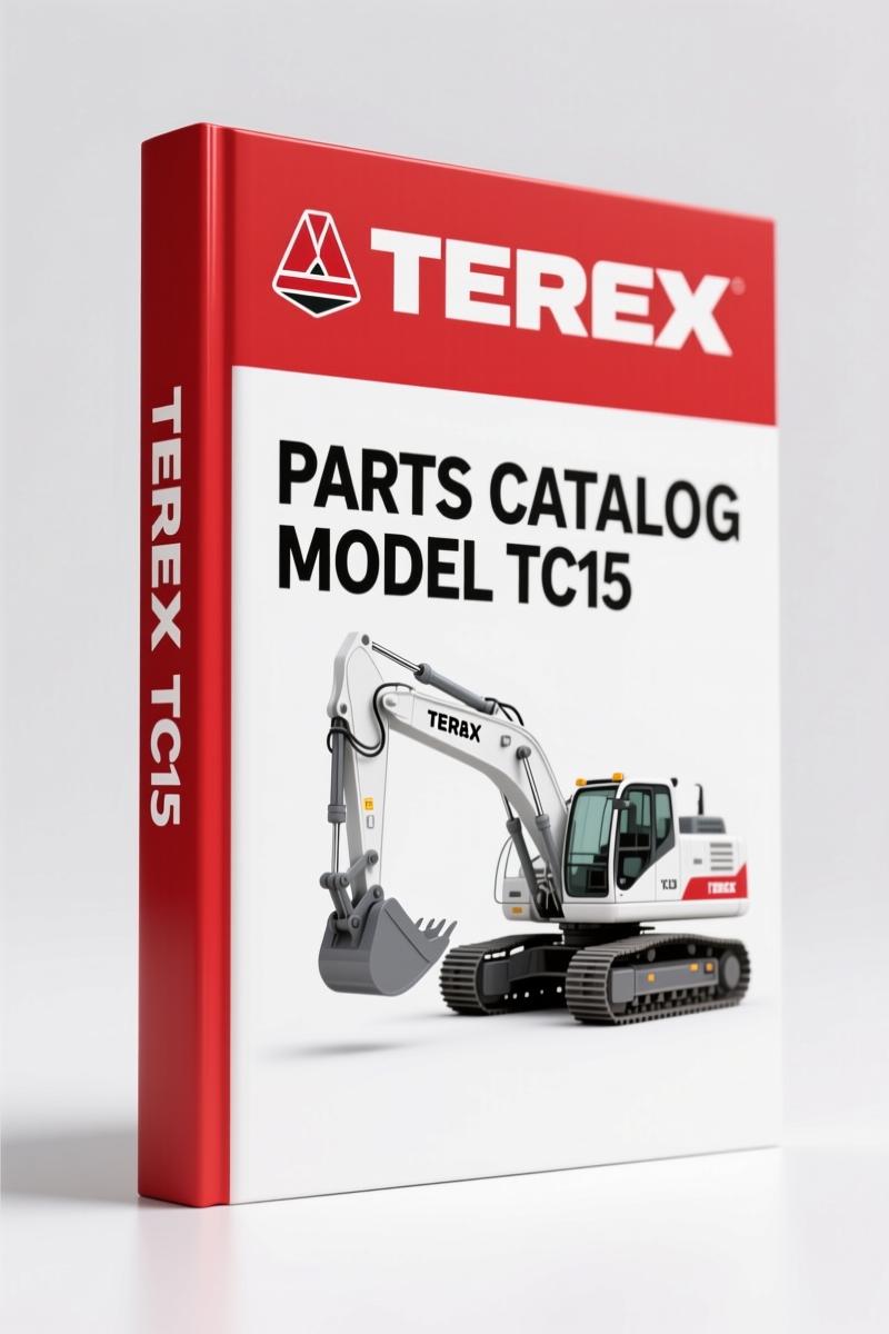 Terex TC15 2009 Parts Catalog – OEM Parts Breakdown for Crawler Excavator
