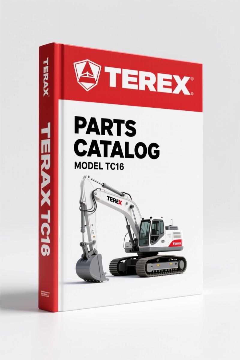 Terex TC16 2011 Service Manual – OEM Factory Specs for Crawler Excavator