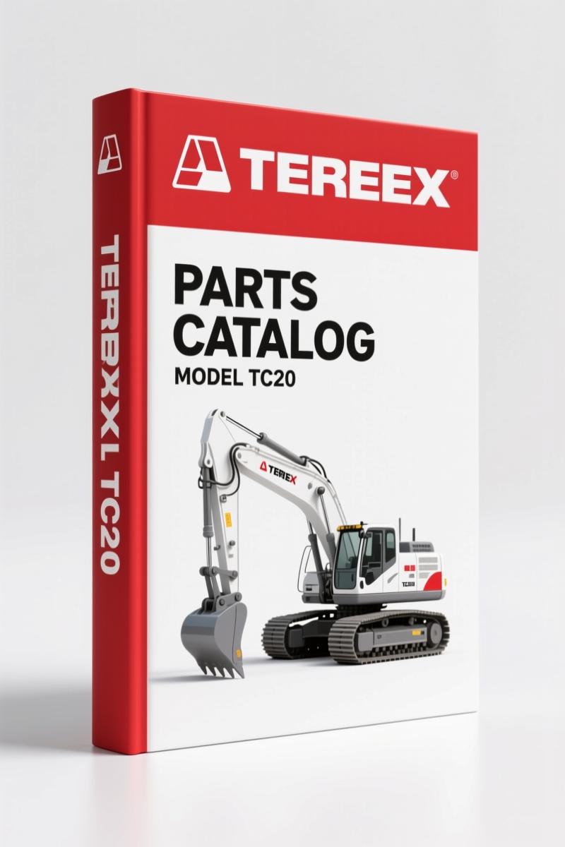 Terex TC20 2009 Parts Catalog – OEM Part Identification for Crawler Excavator