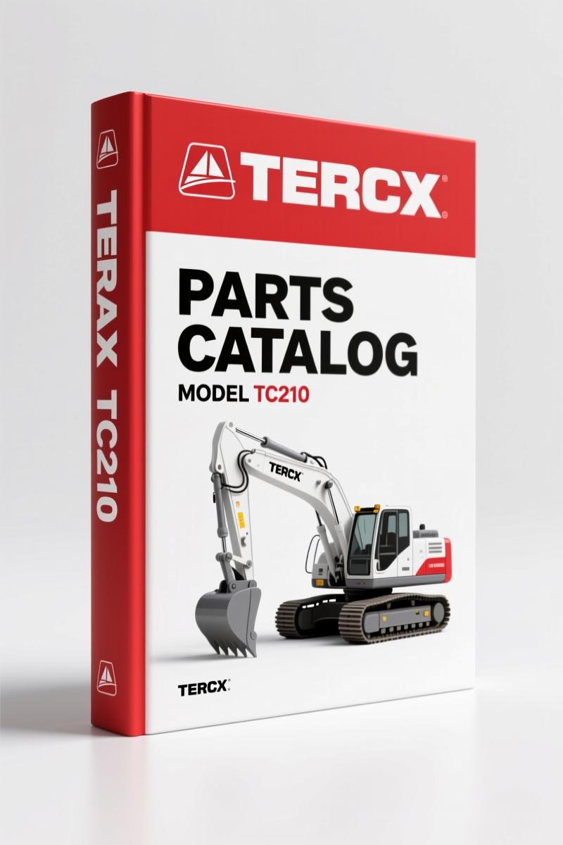 Terex TC210 2008 Parts Catalog – OEM Spare Parts – 280 Pages