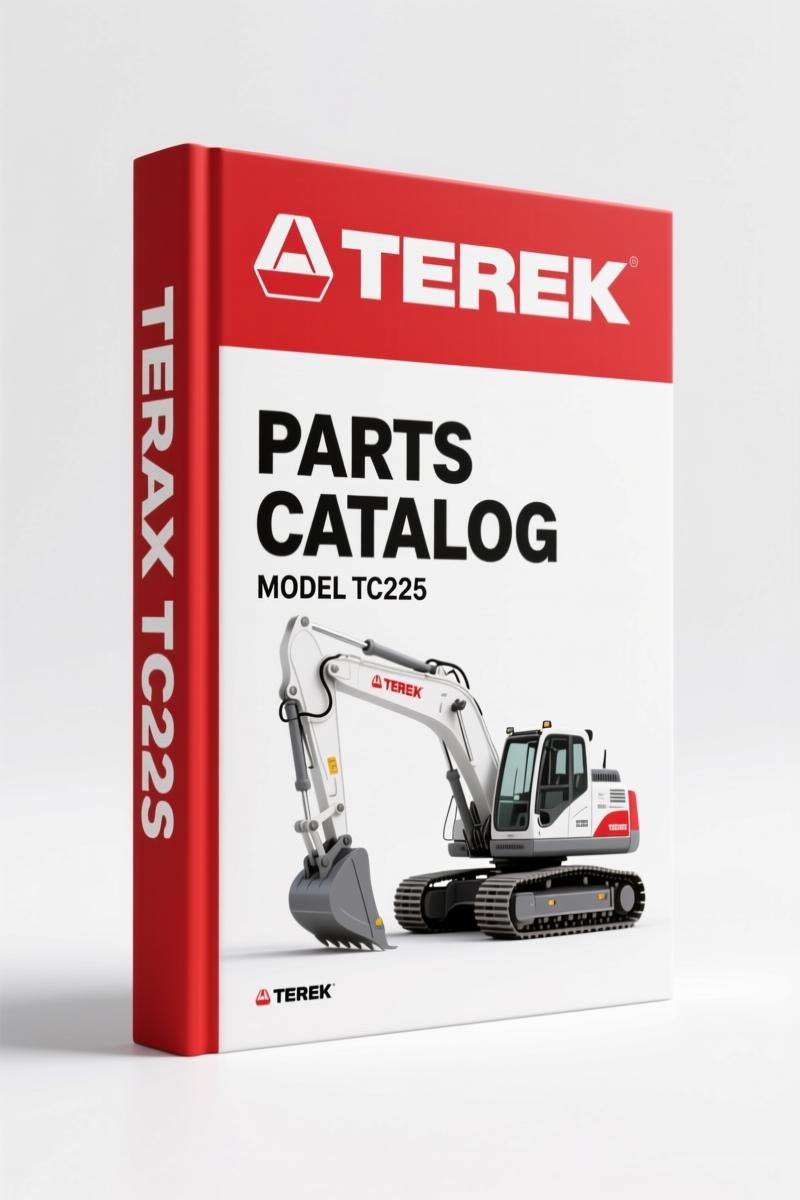 Terex TC225 2008 Parts Catalog – 280 Pages OEM Parts Data