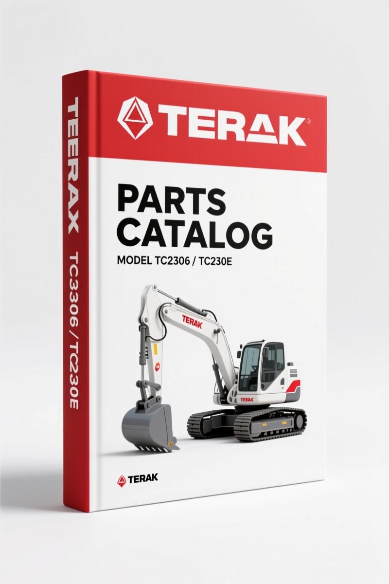 Terex TC2306, TC230E 2009 Parts Catalog – 161 Pages OEM Parts Breakdown