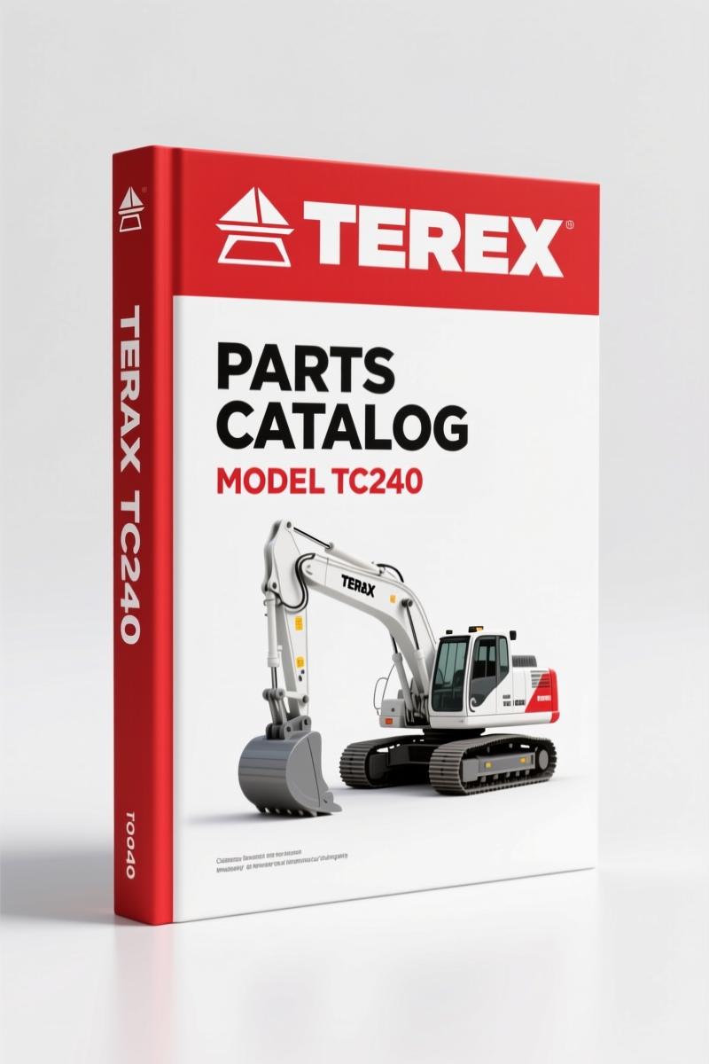 Terex TC240 2008 Parts Catalog – 277 Pages OEM