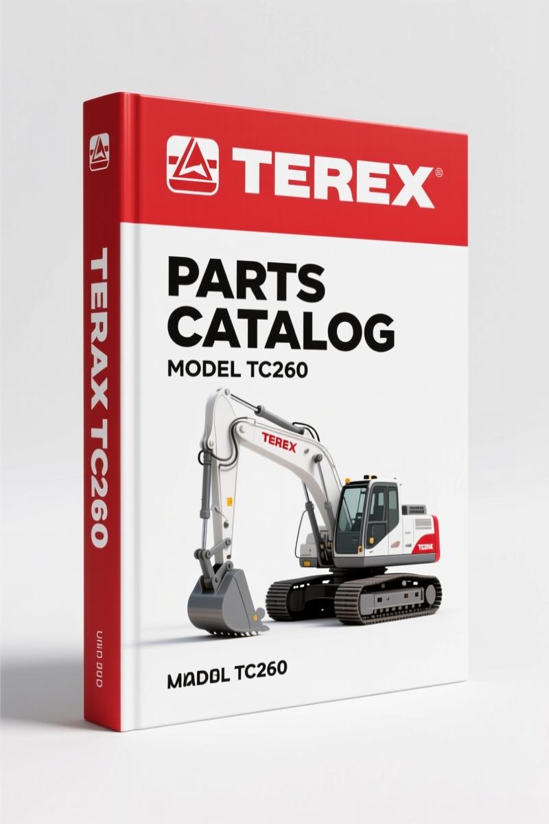 Terex TC260 2008 Parts Catalog – OEM Parts Breakdown for Crawler Excavator