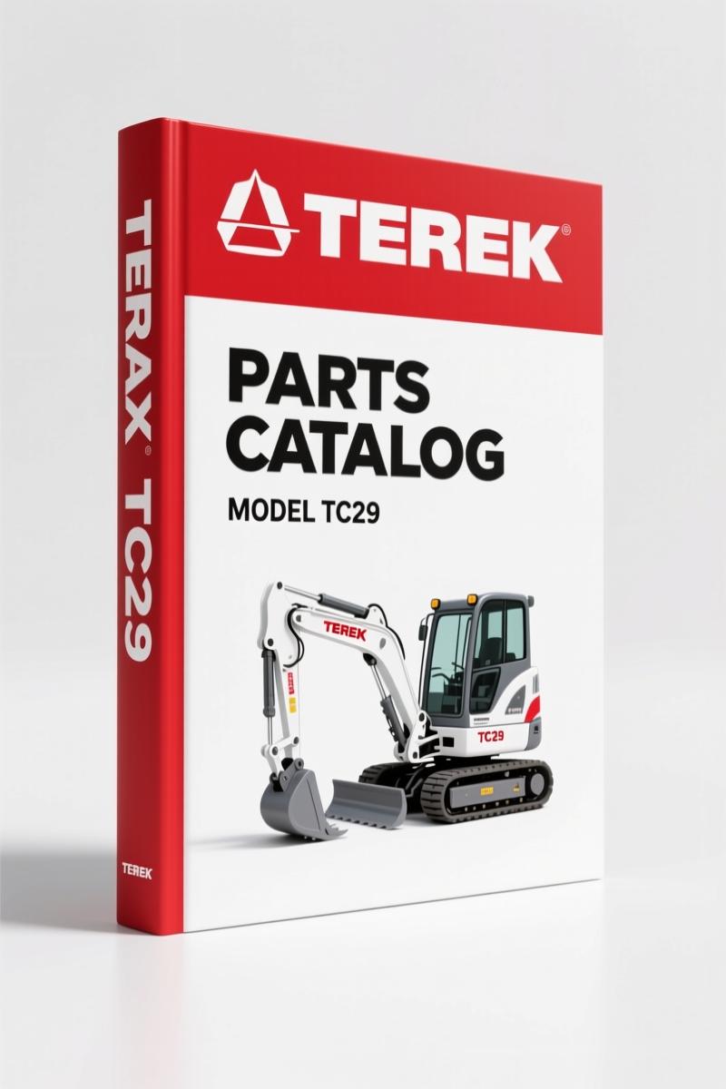 Terex TC29 2014 Parts Catalog – OEM Illustrated Parts Breakdown