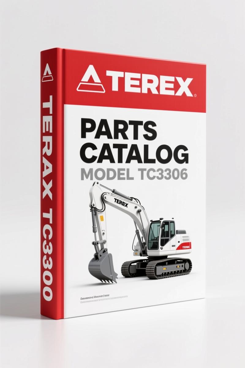 Terex TC3306 2009 Parts Catalog – OEM Parts Identification for Crawler Excavator