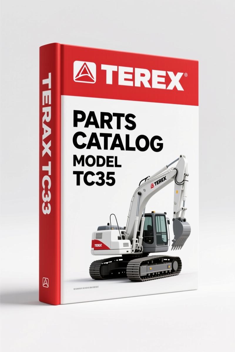 Terex TC35 2013 Parts Catalog – 260 Pages OEM Parts Breakdown